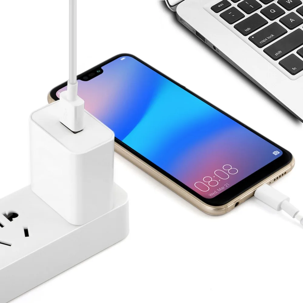Адаптер для быстрой зарядки Huawei 5В 2A или 4.5В 5A 4.5a P10 P20 P20Pro P20Lite Mate20 Mate20Pro Lite Micro