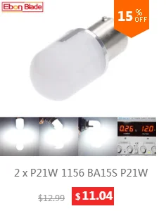 2 шт. питание 80 Вт 1156 BA15S XBD чипы R5W задний тормоз обратный сигнал поворота S25 P21W 12 в 24 В светодиодный Белый Красный Янтарный Canbus ОШИБОК