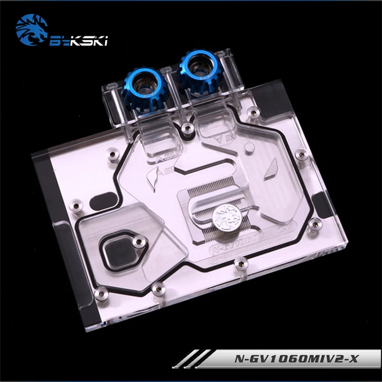 Bykski полный охват GPU водный блок для Gigabyte GTX1060 WF2OC IXOC видеокарта материнская плата
