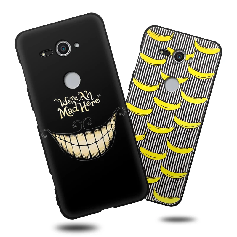 JURCHEN Phone Case For Sony Xperia XZ2 Compact TPU Soft Silicone Back Cover Dual H8314 H8324 |