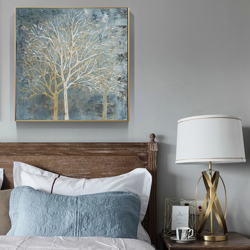 Абстрактные постеры с масляной живописи и принтами настенная живопись на холсте