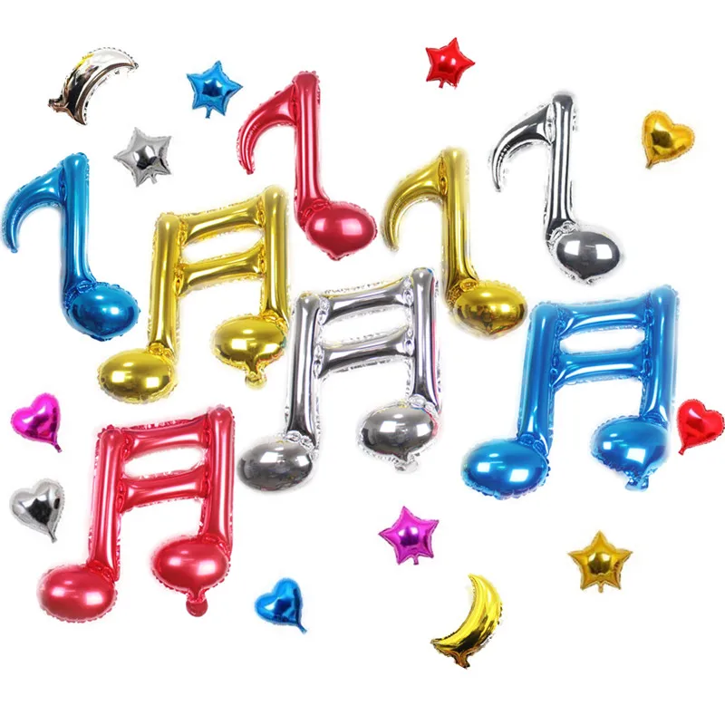 20 штук в виде скрипичного ключа воздушные шары для свадьбы дня рождения надувные