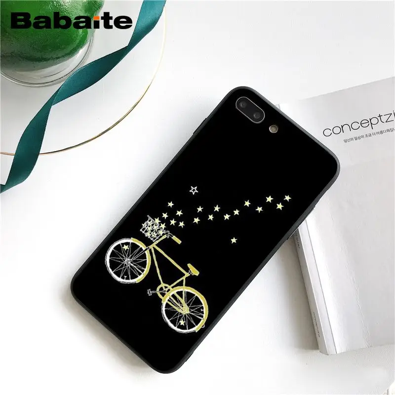 Babaite велосипед велоспорт арт чехол для телефона для iphone 11 Pro 11Pro Max 6S 6plus 7 7plus 8 8Plus X Xs MAX 5 5S XR