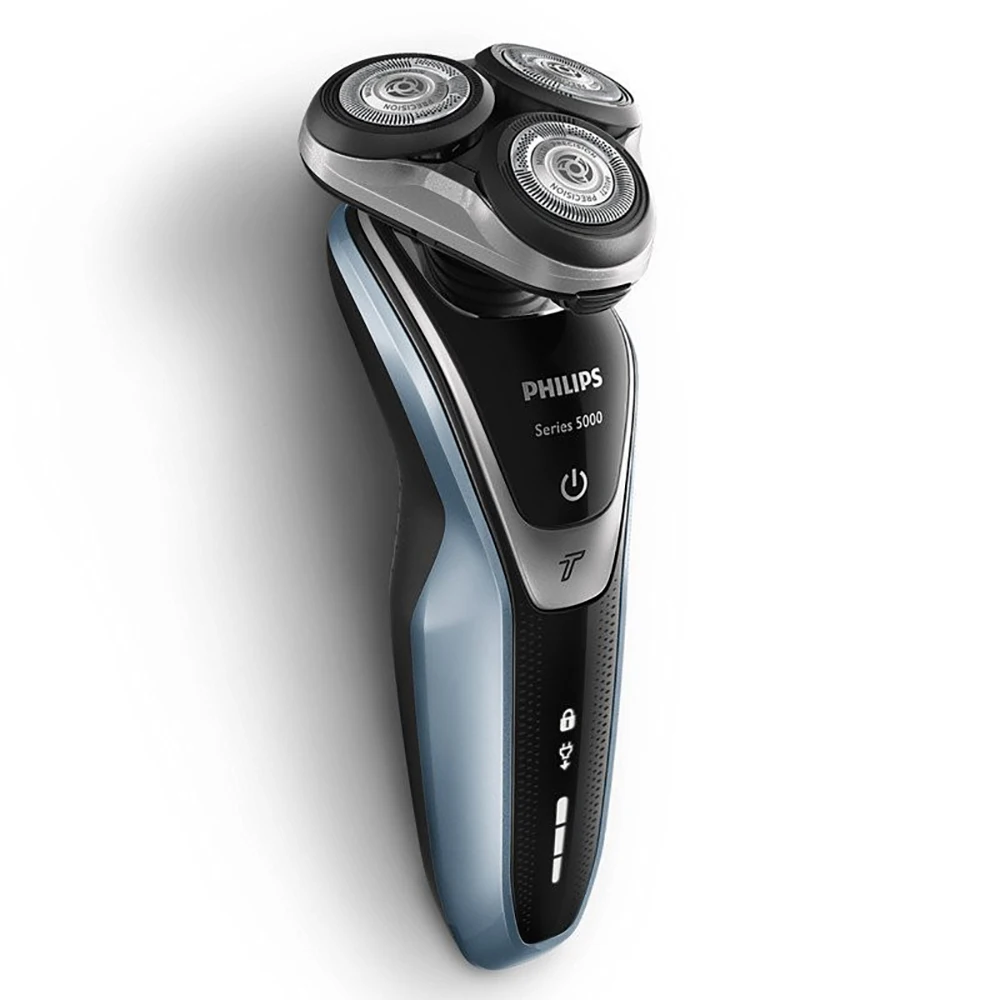 Бритва Philips серии 5000 Влажная и сухая электробритва S5380/26 с мультипрецизионной системой лезвия прецизионный триммер 100-240 В