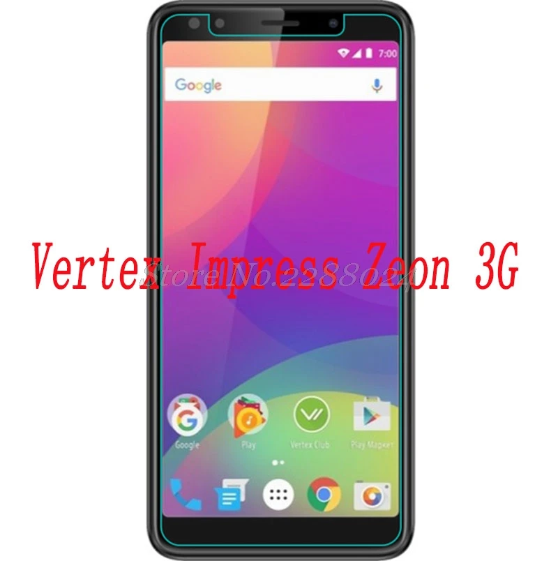 

Закаленное стекло 9H для смартфона Vertex Impress Zeon 3G, Взрывозащищенная защитная пленка для экрана телефона