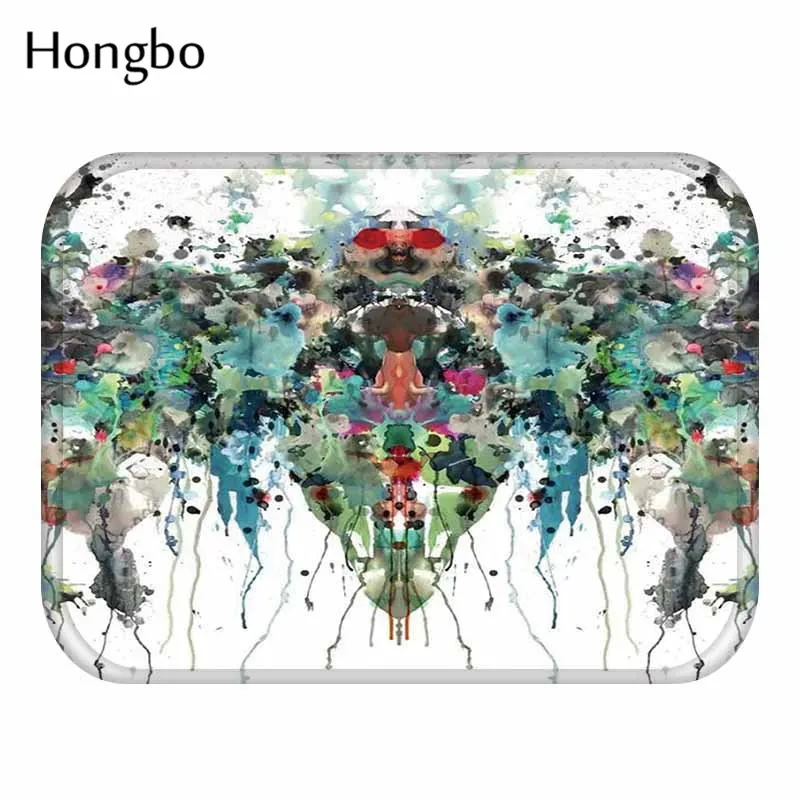 Декоративный цветочный дверной коврик Hongbo домашний и для ванной|Коврик| |