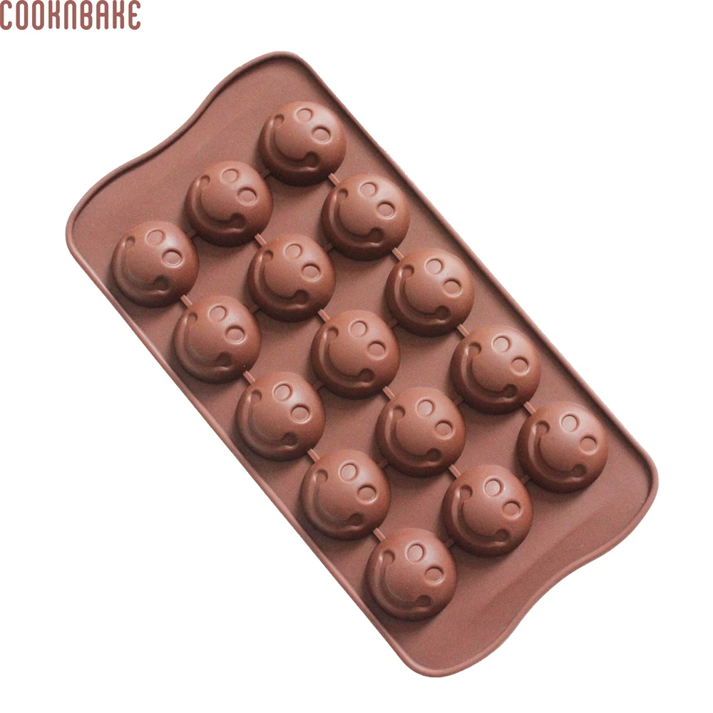 COOKNBAKE сделай сам новая силиконовая форма для шоколада в виде супермарио с улыбкой
