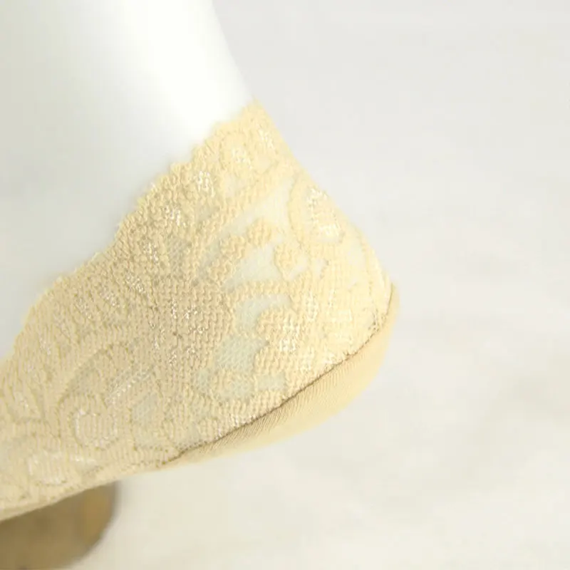 1 пара летняя одежда хлопковые кружевные с низкой лодыжкой невидимой подкладкой