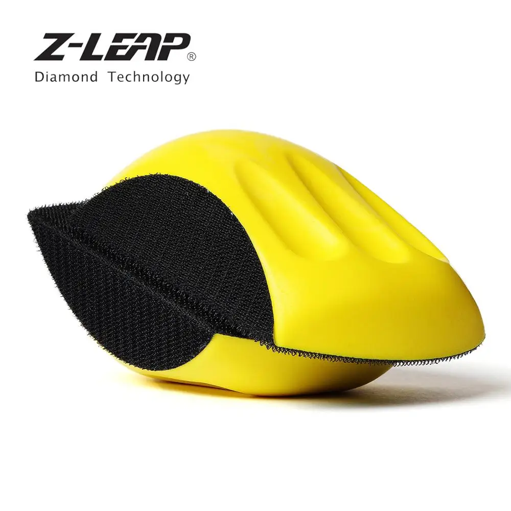 Z-LEAP 1 шт. " /6" держатель шлифовального диска Наждачная бумага подложка Полировочный коврик в форме мыши ручной шлифовальный блок крюк и петля абразивный инструмент