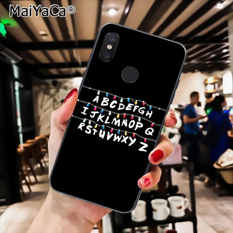 A3 MaiYaCa ТВ странные вещи узор DIY чехол для телефона с рисунком для Xiaomi Redmi4X 6A S2 Go Redmi 5 5Plus Note4 Note5 7 Note6Pro - Цвет: A3