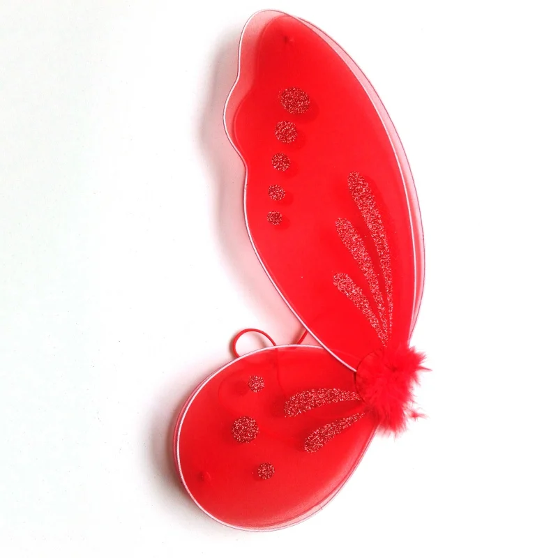 Костюм на Хэллоуин для девочек с блестящим ангелом и сказочными крыльями бабочки