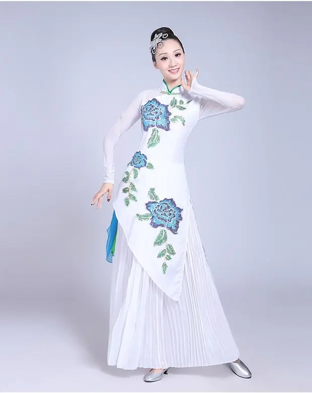 Hanfu Женский костюм для китайских танцев Танцы r костюм, китайский, традиционный древнекитайский карнавальный костюм hanfu платье этап наряд