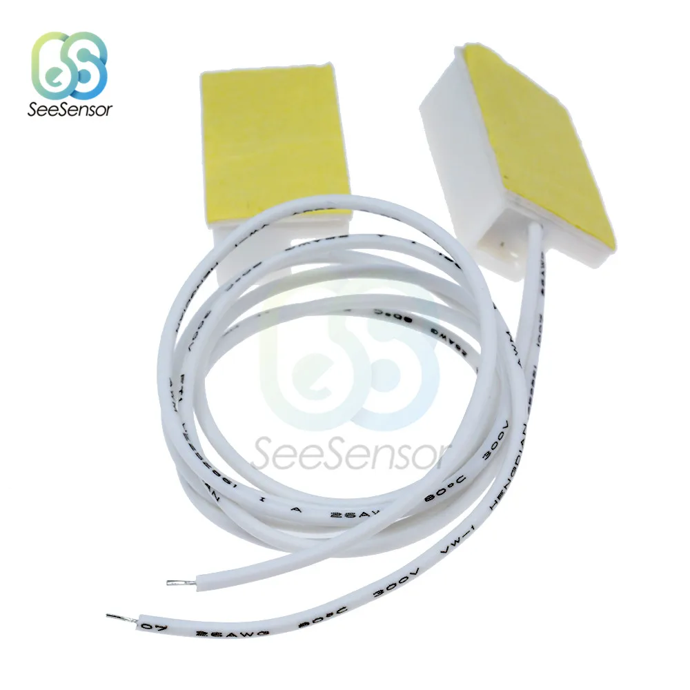 

MC-38 Wired Door Window Sensor Detector Magnetic Switch Normally Closed Normally Open NC/NO for Home Security Alarm System