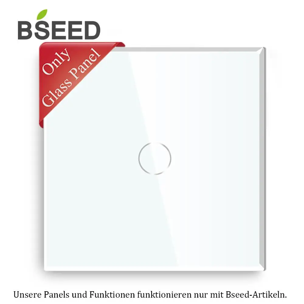 BSEED жемчужное Хрустальное стекло стандарт Великобритании ЕС 86 мм одинарная