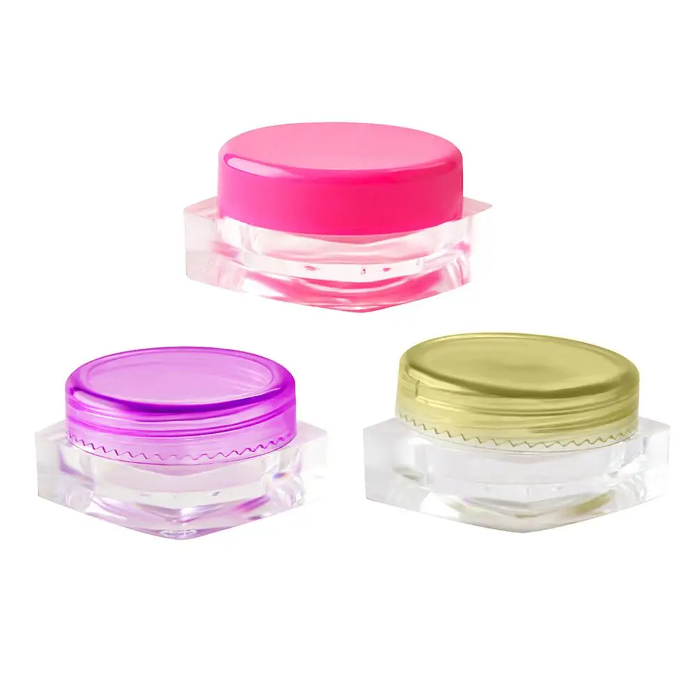 

12 шт Мини 5g пустые пластиковые контейнеры для образцов BB крем баночки для теней коробки Горячая Распродажа