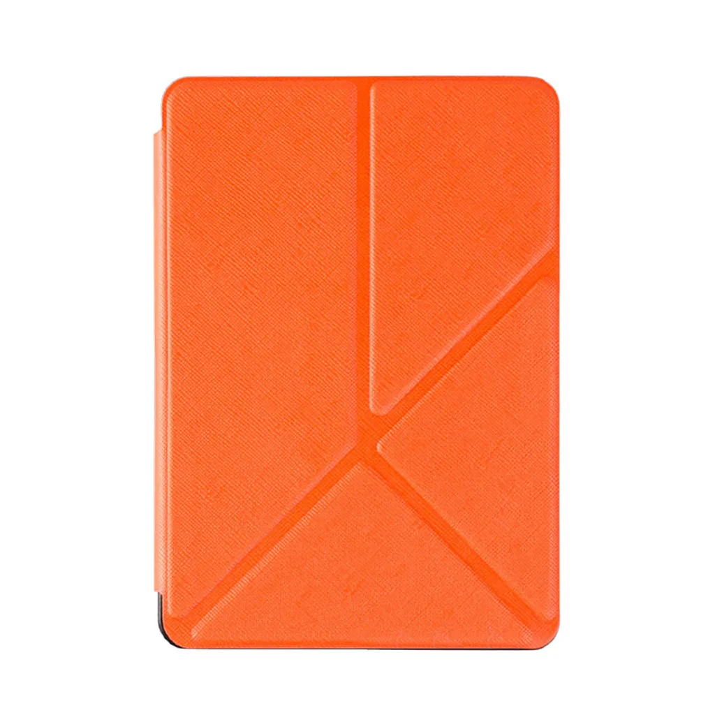 Orange Защита для Amazon All-NEWKindle 10th Gen 6 ''Тонкий Смарт кожаный чехол складной водостойкий чехол для крышки корпуса для планшетов - Цвет: Orange