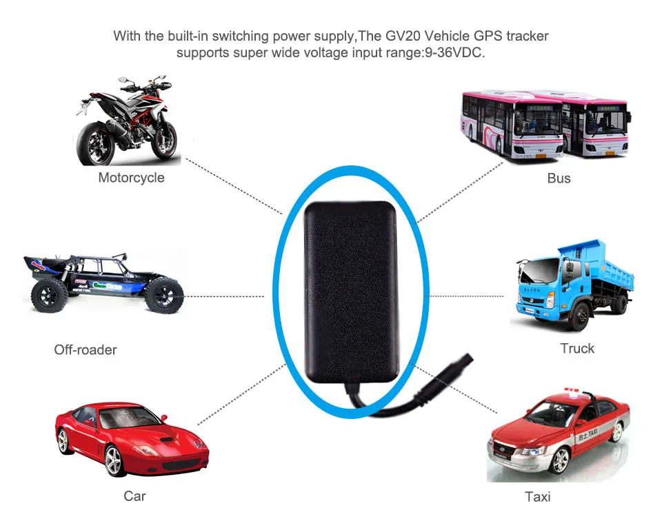 Concox GV20 3g gps трекер устройство слежения в реальном времени WCDMA GSM gps локатор SMS приложение веб-Отслеживание с реле автомобиля ACC обнаружения