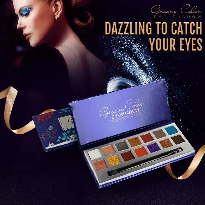 Профессиональный макияж Марка палитра теней Eye Shadow Косметика для макияжа жемчуг