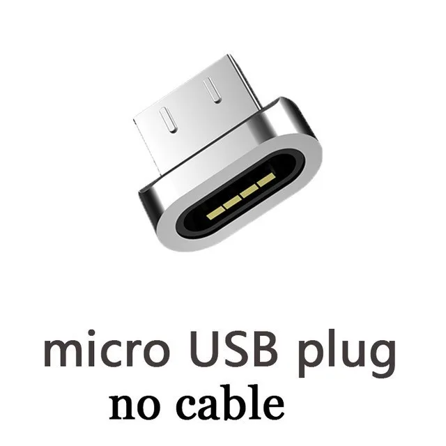 Micro Plug Wsken X1 Магнитный кабель type-C для iPhone, зарядное устройство, магнитный USB C type-C шнур, быстрая зарядка, Micro USB кабели для samsung Xiaomi mi8 - Цвет: Micro Plug