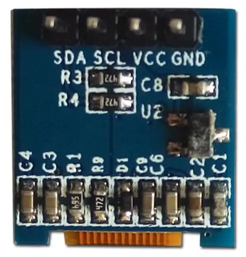 maithoga 0.49 inch 4PIN White OLED Display Screen with Adapter Board SSD1306 Drive IC 64*32 IIC Interface | Электронные
