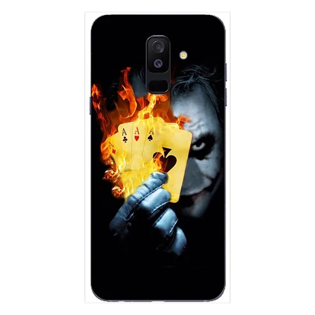 Чехол с 3D рельефным принтом для Samsung Galaxy A6 2018 a600 мягкий чехол из ТПУ SM A600 A600F чехлы |