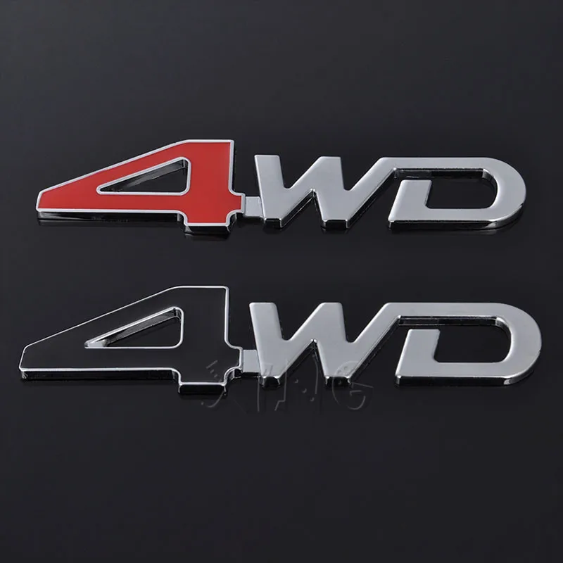 Автомобильная наклейка эмблема авто значок для 4WD BMW Audi Ford VW Nissan Toyota Rav4 Honda Range Rover
