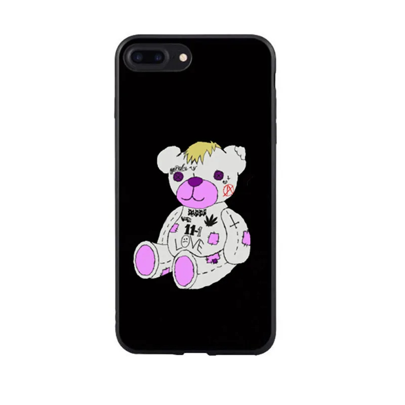 TPU Emo Lil Bo Peep Lil черный ТПУ Мягкий силиконовый чехол для телефона для iPhone11 11PRO MAX 8 7 6 Plus 6S X XS MAX XR 5 5S SE - Цвет: TPU