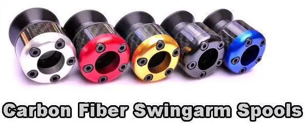 Катушки из углеродного волокна для маятника 6 мм слайдеры катушки yamaha/Aprilia