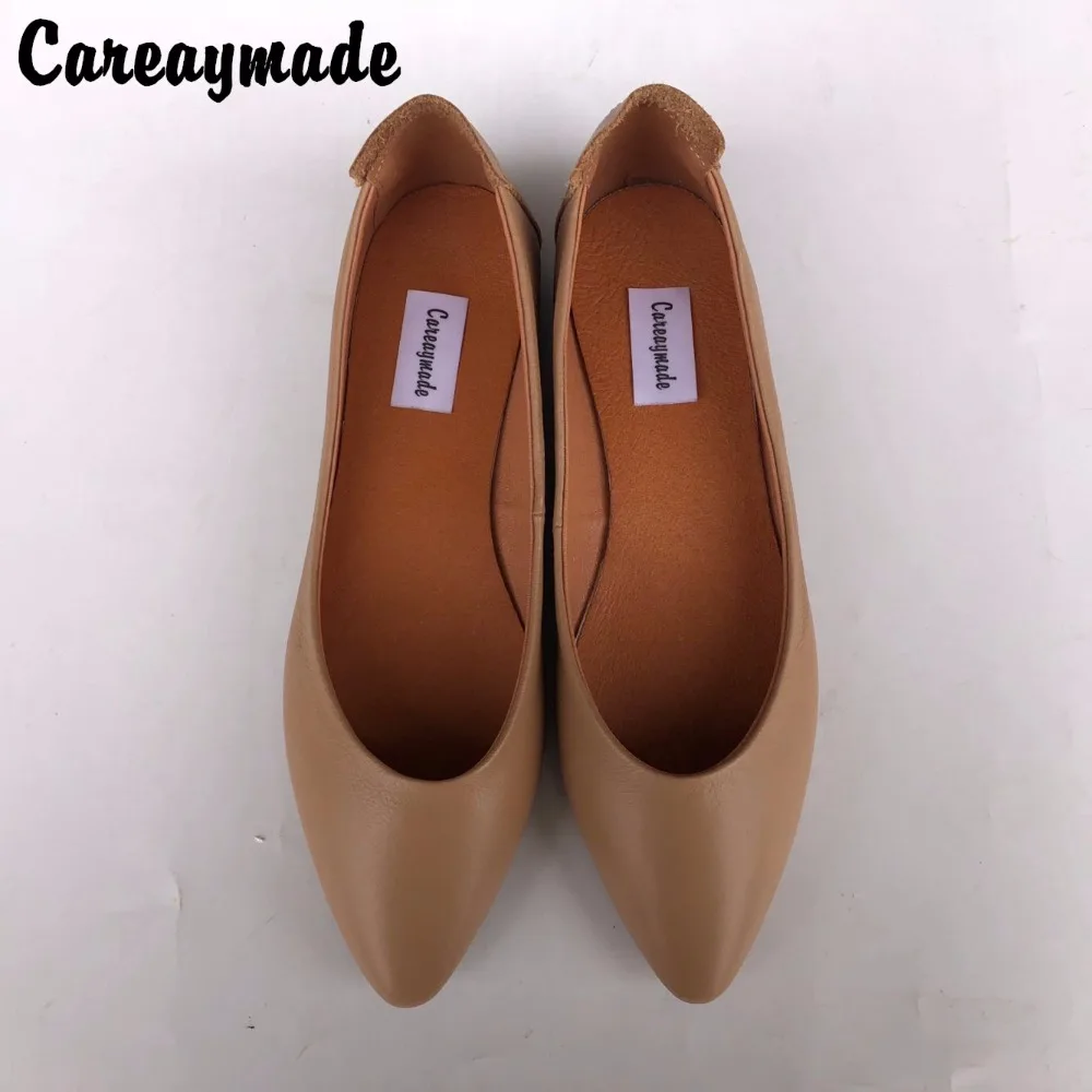 Careaymade/Новинка Сезон весна-лето Женская обувь из натуральной кожи ручной работы