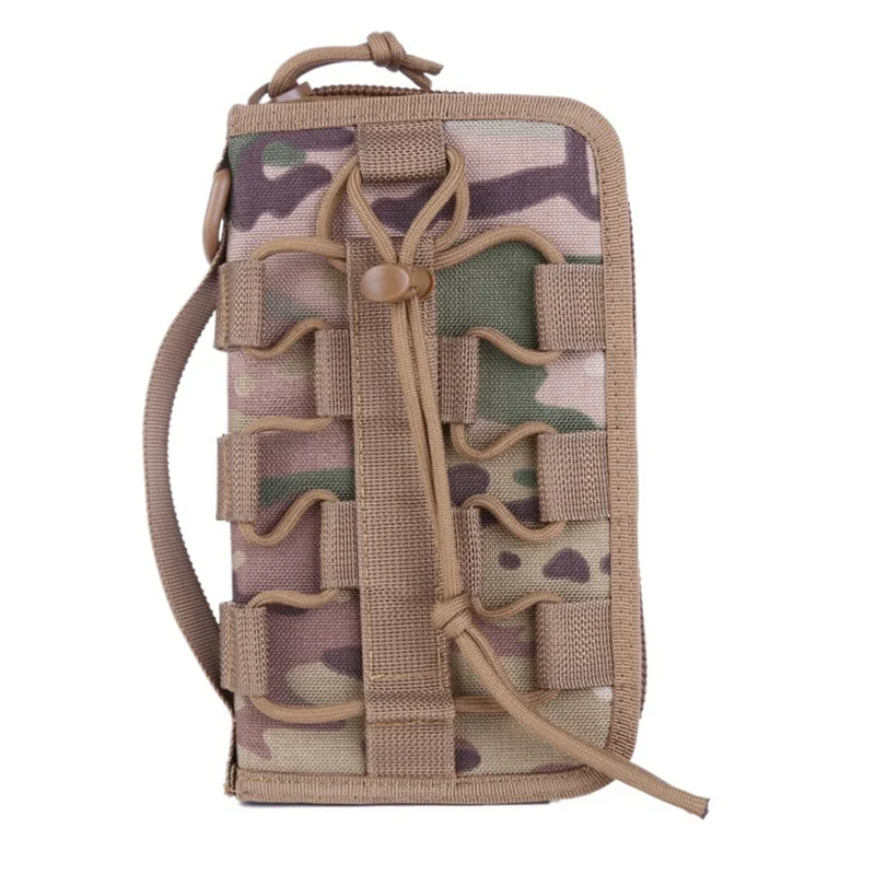 MC Открытый армейский Военный Тактический Кошелек Организатор EDC Molle Чехол карты Карманный чехол для телефона держатель охотничья сумка - Цвет: MC