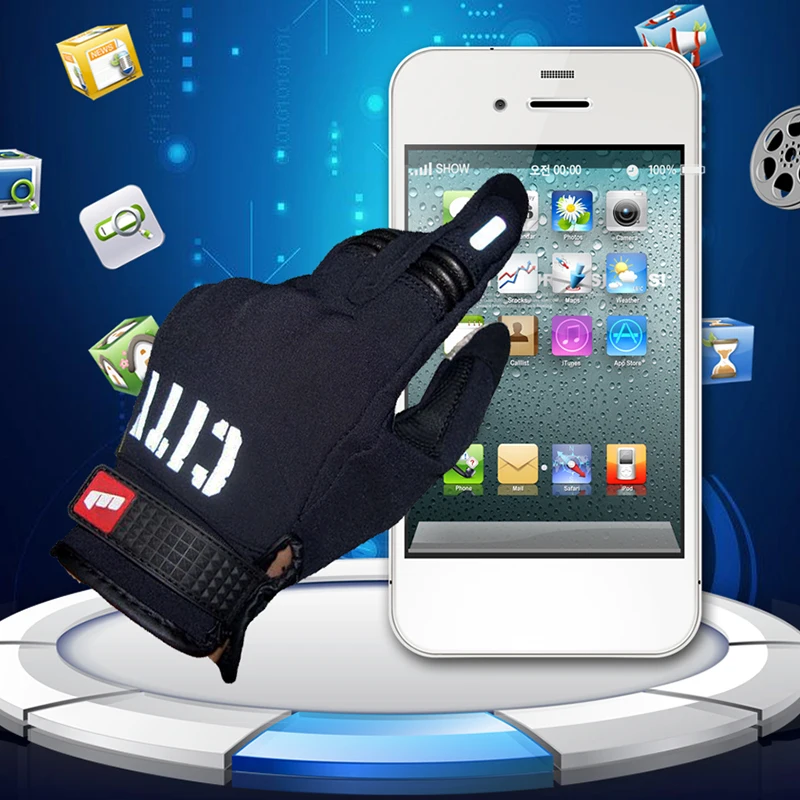 Летние мотоциклетные перчатки для езды на мотоцикле с сенсорным экраном|motorcycle