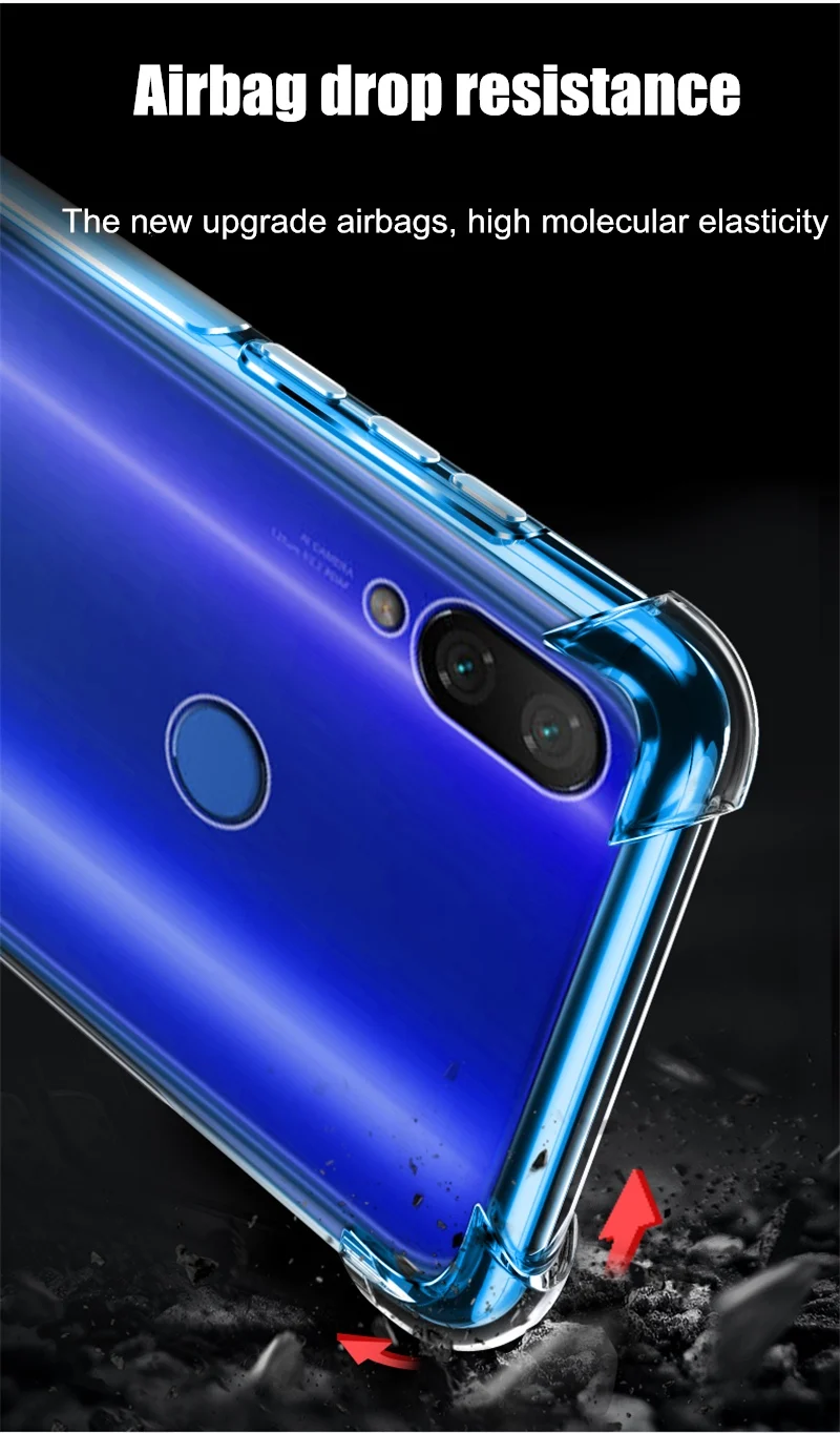 Противоударный чехол для телефона для samsung Galaxy A70 A60 A50 A40 A30 A20E A10 A2 J2Core M30 M20 M10 J4 J6 J8 подушка безопасности для Мягкий ТПУ чехол с мультипликационным рисунком