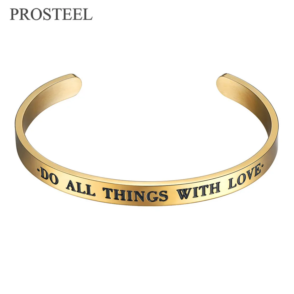 Pro Сталь поощрять браслет Нержавеющая сталь ювелирные изделия