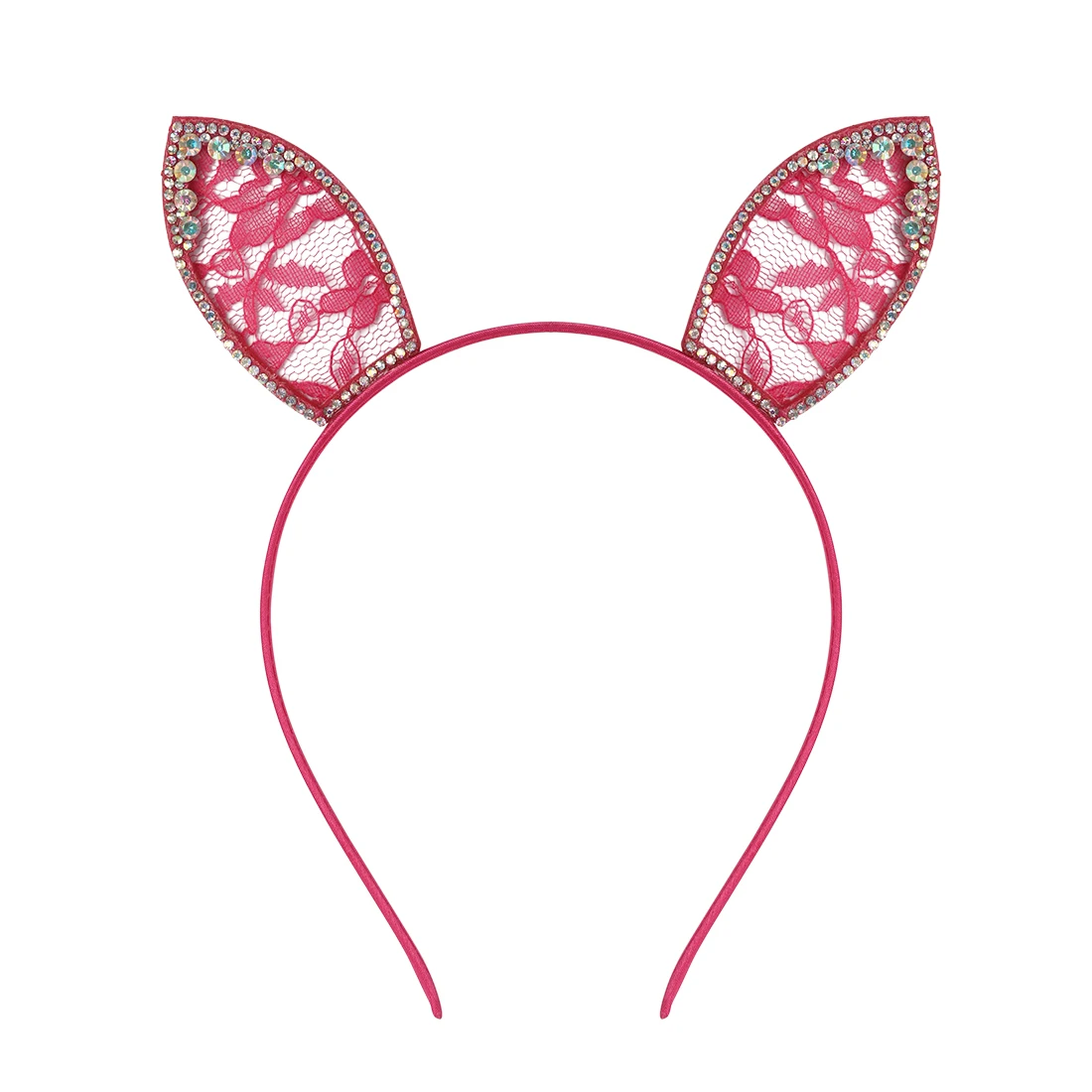 6 шт./лот Новинка Коза Рог Кристалл Rhinestone Hairband Для женщин Обувь для девочек