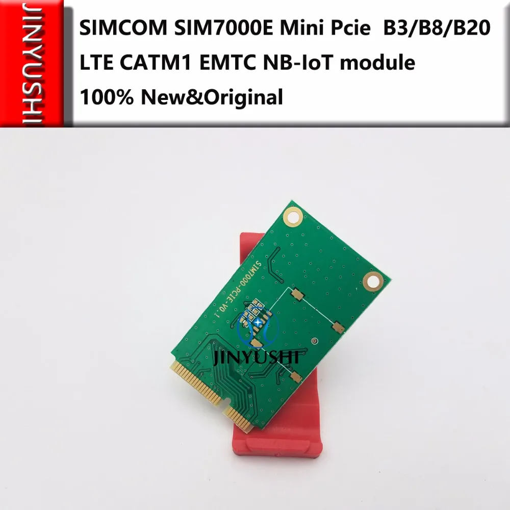 Модуль JINYUSHI для SIMCOM SIM7000E Mini Pcie B3/B8/B20 LTE CATM1 EMTC NB-IoT совместимый с SIM900 и SIM800F |