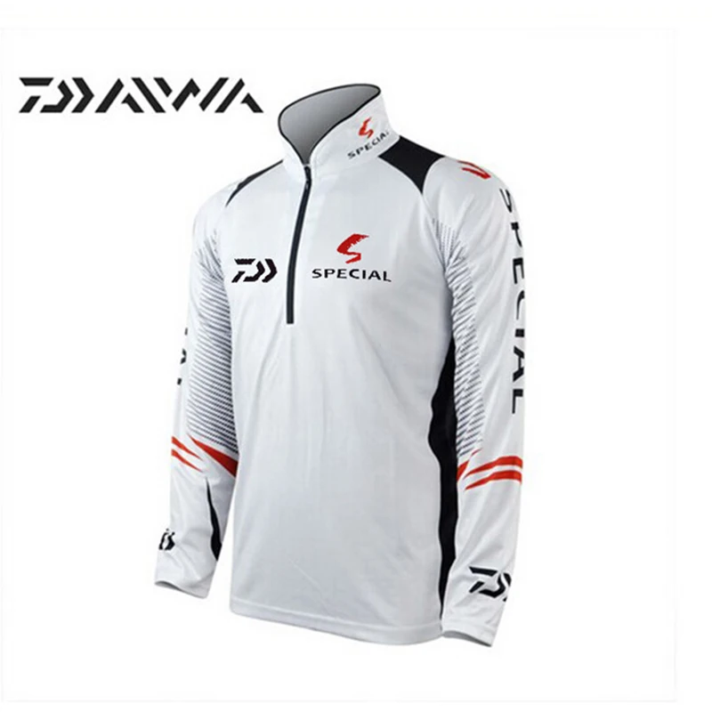 Новая стильная одежда Daiwa 5 размеров быстросохнущая для рыбалки с длинными