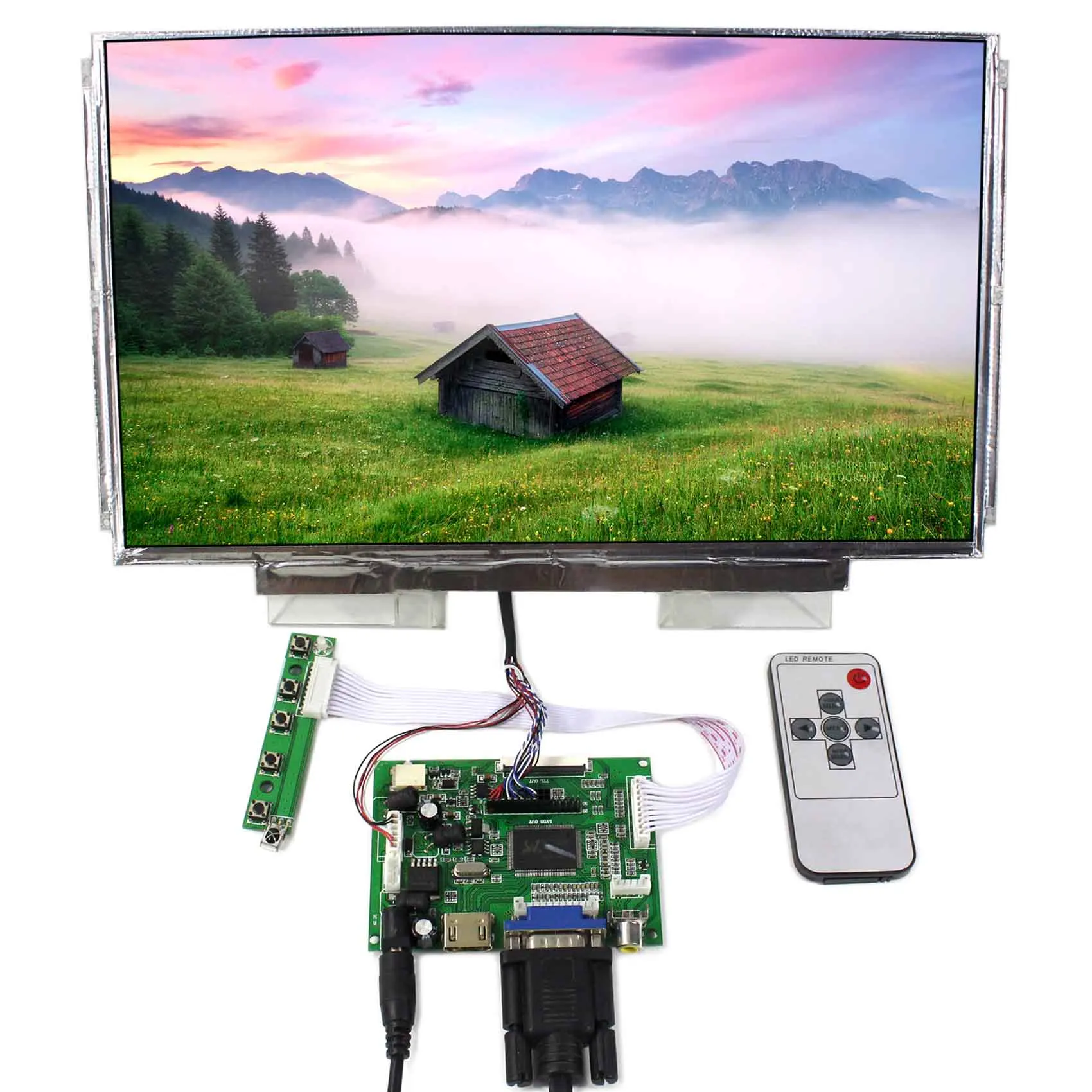 HD MI VGA 2AV LCD плата управления 13 3 дюймов 1366x768 N133BGE LP133WH2 LTN133AT16