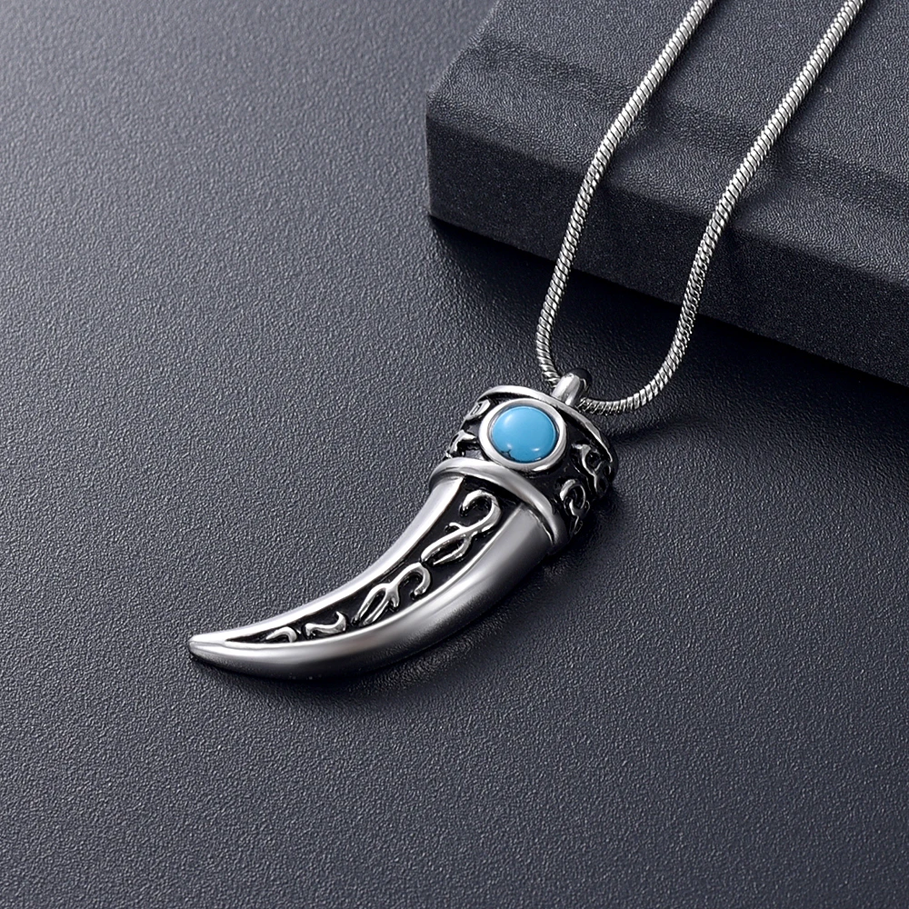 Кремация полумесяца украшения для человеческого пепла из нержавеющей стали Keepsake