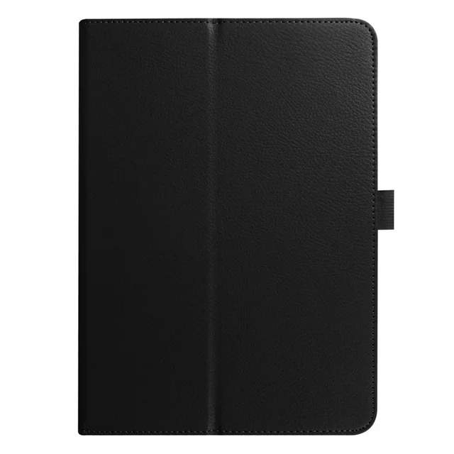 Black Чехол для Galaxy Tab S3 9,7 SM-820 SM-T825 тонкий складной флип-чехол с подставкой из искусственной кожи чехол для samsung Galaxy Tab S3 9,7 T820 T825 - Цвет: Black