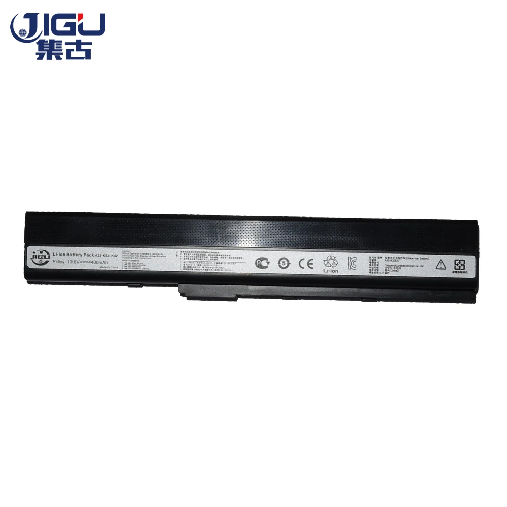 JIGU X52 Замена Аккумулятор для ноутбука ASUS K42 K52 A31-K52 A32-K52 A41-K52 A42-K52 B53 A32-N82 A31-B53 N82