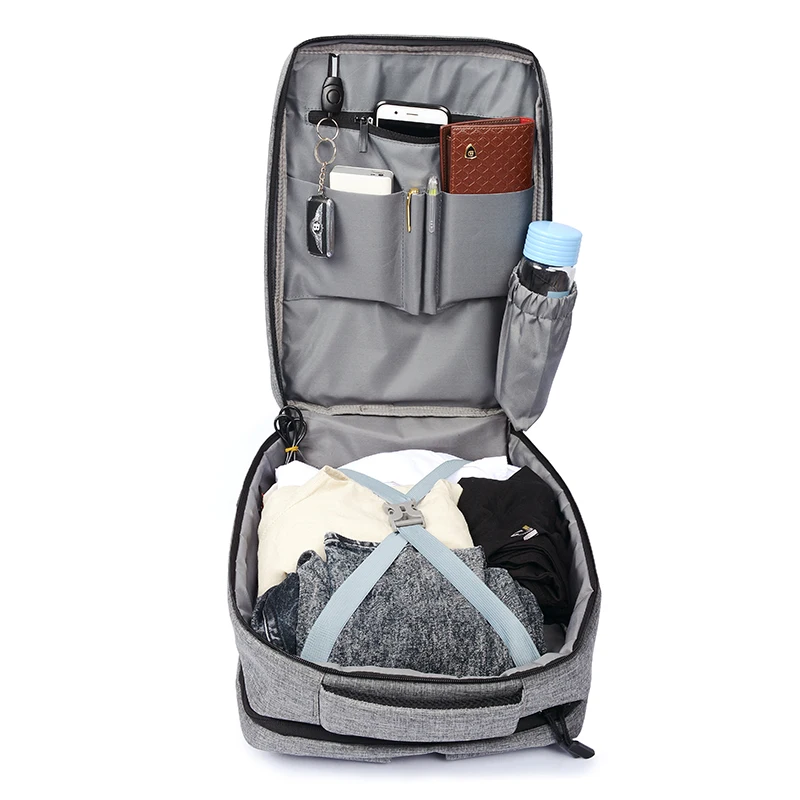 Повседневные Водонепроницаемые рюкзаки с usb-зарядкой ударопрочные школьные