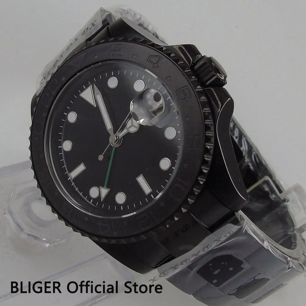 Часы мужские с сапфировым стеклом Классические стерильные светящиеся