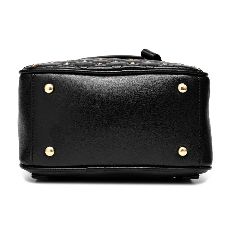 TRISJEM рюкзаки с заклепками для девочек подростков школьный рюкзак в