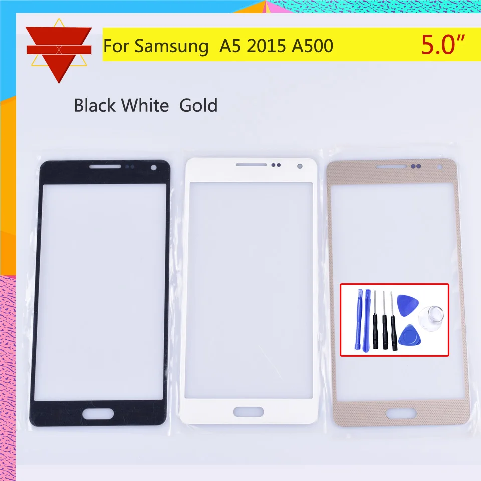 5 0 &quotдля Samsung Galaxy A5 2015 A500 A500F A500FU A500M A500Y A500FQ сенсорный экран передняя стеклянная