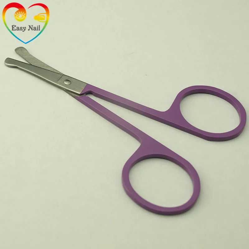 Легкий дизайн ногтей 1 шт. новое симпатичное платье с узором ножницы для макияжа