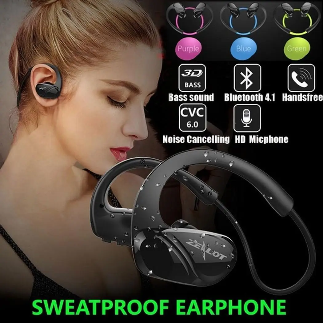 Гарнитура в ухо Беспроводная во время вождения свободные руки для бега