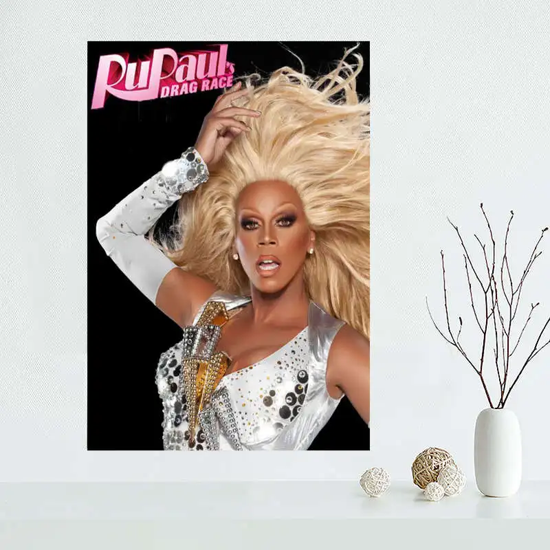 Модный Индивидуальный Коврик для rupaul Холст плакат настенный художественный