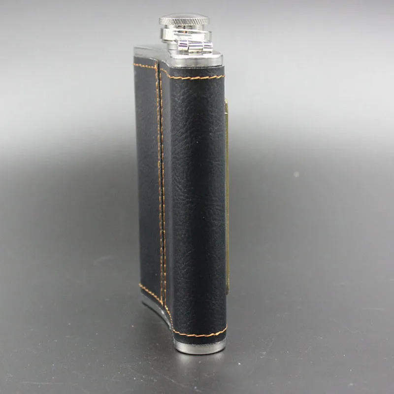 Модные переносные Роскошные фляжки объемом 8 унций из нержавеющей стали фляжка