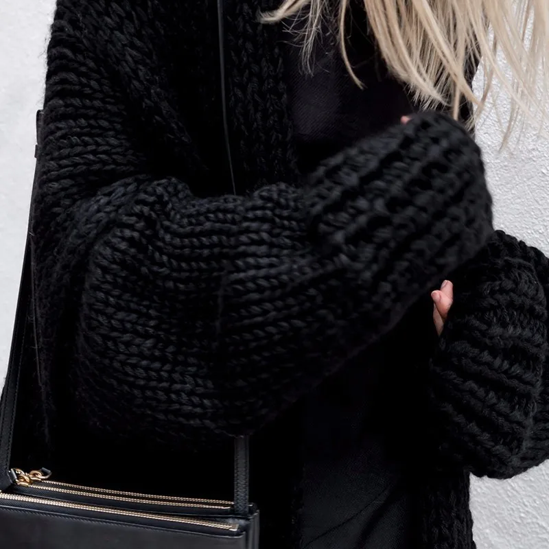 Chicever 2017 рукав &quotлетучая мышь&quot длинные женские свитера для Для женщин Свободные