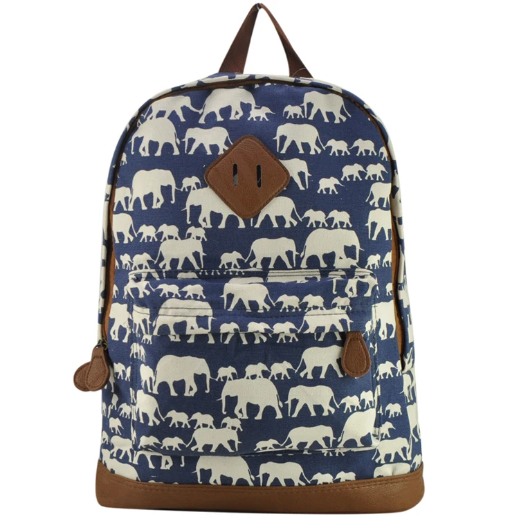 New Animal Print women backpack printing canvas female Girl School Rucksack Shoulder Bags Promotion Free Shipping Q1929|bag cartoon|bag clothesbag
